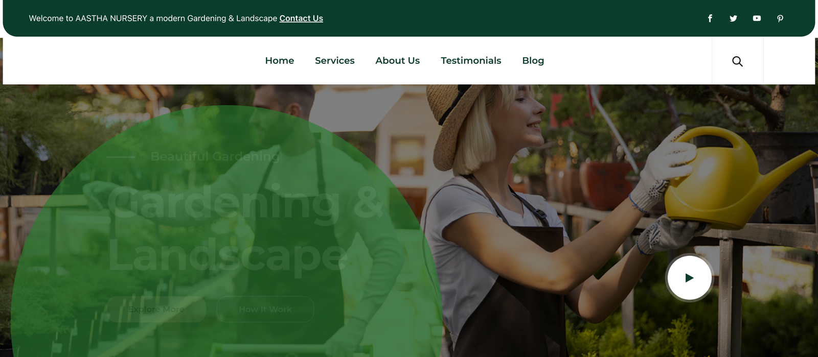 Aastha Nursery - Gardening & Landscaping