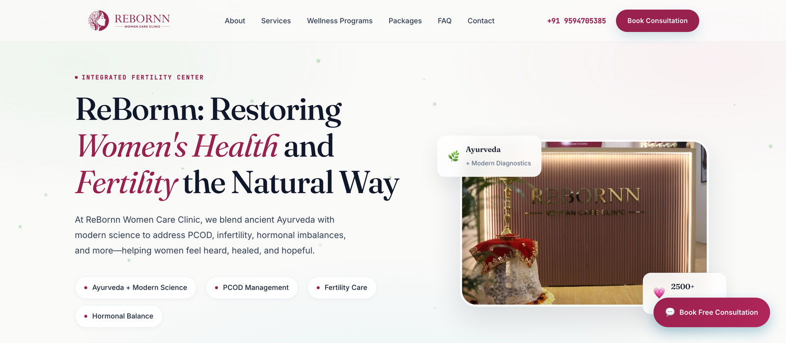 ReBornn Women Care - Healthcare