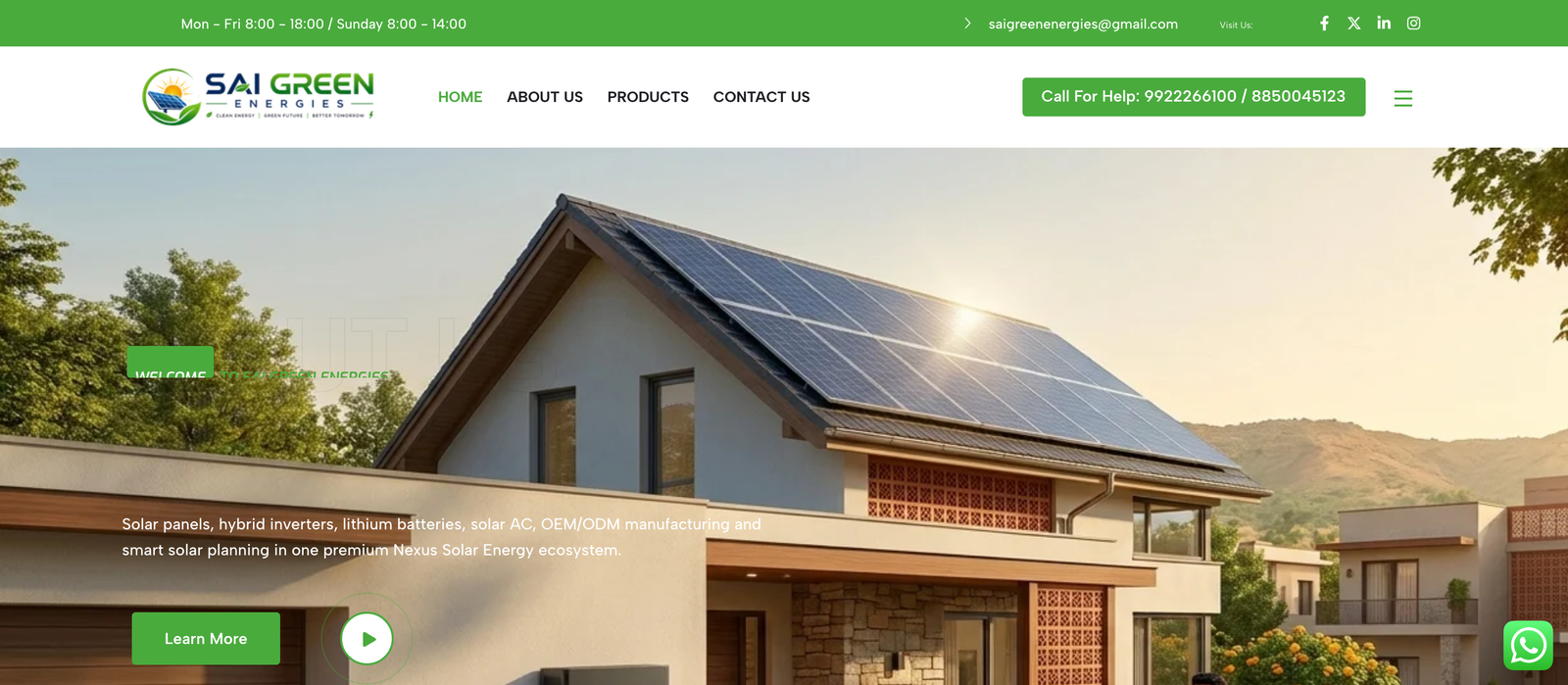 Sai Green Energies - Renewable Energy